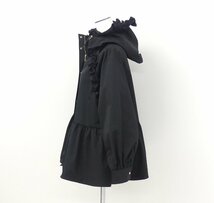 Sランク Maison de Dolce. メゾンドドルチェ マウンテンパーカ F ブラック ポリエステル 23AW_画像3