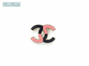  unused CHANEL brooch black / pink / Gold here Mark AB9784 '23 year cruise commodity '23 year 10 month domestic buy 