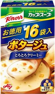 クノール カップスープ ポタージュ 16袋入 17グラム (x 16)