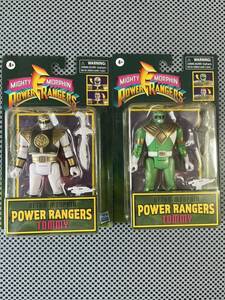  abroad limitation is zbro Power Ranger action figure white Ranger & green Ranger Kyouryuu Sentai ZyuRanger 