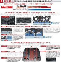 2023年製 即納 スタッドレスホイールセット 215/70R16 ヨコハマ アイスガードSUV G075 DD-V6 16×7.0J+35 5/114.3 BP デリカD:5 RAV4_画像7