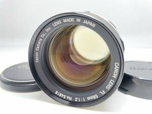 20764●CANON LENS FL 58mm 1:1.2 Canon Camera Co., Inc.