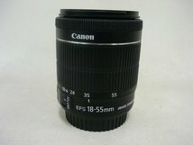 キヤノン CANON EF-S 18-55ｍｍ Ｆ3.5-5.6 IS STM レンズプロテクタ付 即決送料無料_画像3