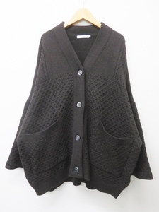 YASHIKI ヤシキ YSK-22AW-KN09 22AW Yukigumo Hanten Cardigan カーディガン　美品