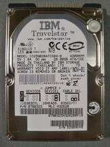 20GB IBM IC25N020ATCS04-0 2.5インチ 9.5mm IDE ① 使用時間少_画像1
