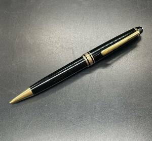 MONTBLANC モンブラン マイスターシュテュック シャープペンシル　筆記可能ブラック×ゴールド/文房具 シャーペン　中10809