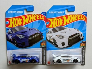 ♪HW LB-SILHOUETTE WORKS GT NISSAN 35GT-RR VER,2 二台set ホットウィール 日産 ワークス カラ バリ ♪