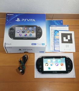 ● 美品 送料無料 fw3.55 PCH-2000 Black ブラック SONY 中古 PS Vita PlayStation Vita psvita ●