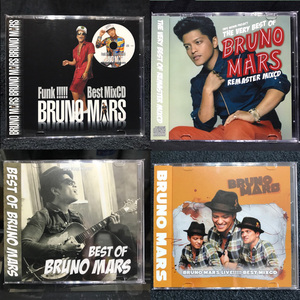 【限定1SET】9,720円→3,830円 Bruno Mars ブルーノマーズ Best MixCD 4個SET【110曲収録】新品 Silk Sonic 