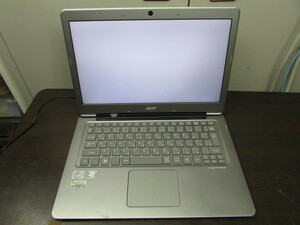 【YNT0433】★Acer Aspire S3-951-F54D/F Intel Corei5 2467M 1.6GHz/4GB/HD欠品/13.3inch/1366x768/WiFi 起動不良★JUNK