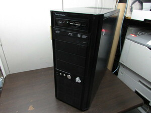 【YDT0912】★COOLER MASTER 自作PC 黒色 ミドルタワ Corei5 2300 2.8GHz/2GB/HD欠品/DVD-MULTI/ビデオカード/OS無し/BIOS 本体のみ★中古