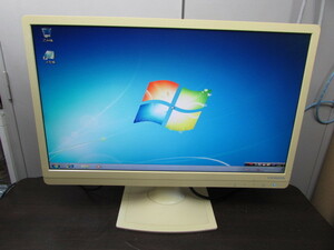 【YMT0858】★I/ODATA LCD-MF223EWR FullHD 液晶モニター 21.5inchWide/1920x1080/HDMI/VGA/DVI/LED外装焼け★中古