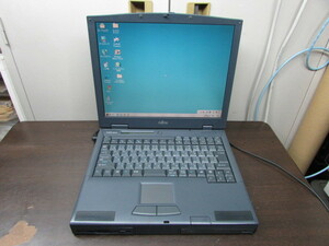 【YNT0435】★FUJITSU FMV-6866NU PentiumIII 866MHz/512MB/40GB/CD/15/1024x768/WindowsME セットアップ済一部ドライバー当たらず★中古