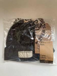 tenderloin テンダーロイン　ニット帽 cotton beanie キャップ ニットキャップ BLACK