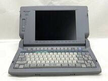 【B748】SHARP シャープ 日本語ワープロ 書院 WD-C20 ワードプロセッサ カラーワープロ shoin 液晶 b_画像1