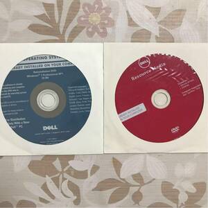 未開封品 Dell純正OS Windows 7 Pro SP132Bit DellOptiPlex-7010用デバイスDisc 6 ２枚セット