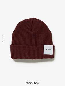 WTAPS BURGUNDY/F kint cap ニットキャップ ニット帽 裏原 neighborhood 