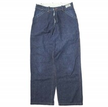 The FRANKLIN TAILORED フランクリンテーラード 日本製 FA-P002 PAINTER DENIM PANTS ペインターデニムパンツ 33 ワイド ジーンズ g8676_画像1