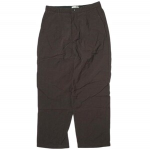 Steven Alan スティーブンアラン O/D N/OX SUPER BAGGY TAPERED ナイロンスーパーバギーテーパードパンツ 8114-188-0193 M ブラウン g9165