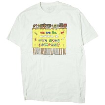 THE GOOD COMPANY ザ グッドカンパニー Members Tee プリントTシャツ L ホワイト クルーネック 半袖 プリント トップス g12954_画像1