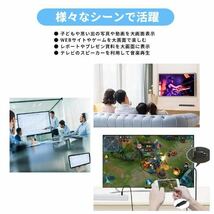 HDMI Lightning 変換ケーブル HDMI分配器 iPhone 画面をテレビから出力_画像4