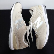 newbalance ニューバランス 996 スニーカー 靴 27.5cm メンズ ベージュグレー系 古着_画像4