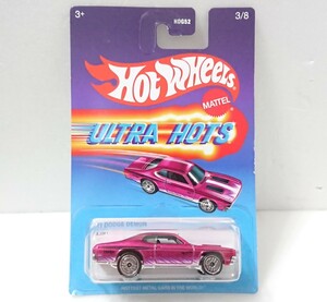 ULTRA HOTS/'71ダッジ デーモン/ウルトラホッツ/ピンク/ホットウィール/国内イオン限定/Hotwheels/1971 Dodge Demon/Pink/