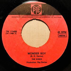 ◆オランダORG◆ KINKS / WONDERBOY / PRETTY POLLY ◆PYE RECORDS