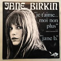 ◆スウェーデンORG◆ JANE BIRKIN & SERGE GAINSBOURG / JE T'AIME... ◆ジェーン・バーキン/セルジュ・ゲンズブール_画像1