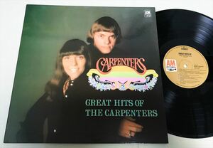 ◆オーストラリアORG レア独自LP◆ CARPENTERS / GREAT HITS OF ◆極美コーティング見開きジャケット！