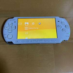 SONY PSP3000 パールホワイト メモリーカード付き 匿名配送