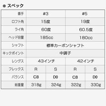 ツアーB B3 ステルス SIM2 パラダイム ローグ G430 より飛ぶ ワークスゴルフ マキシマックス ブラックシリーズ2 404Y遺伝子＋高反発加工FW_画像9