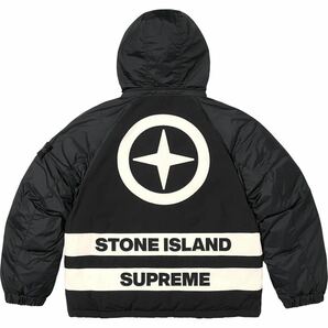 Supreme / Stone Island Reversible Down Puffer Jacket Black Lサイズ 