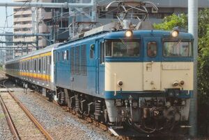 鉄道写真 EF64 1032 電気機関車 甲種回送 KG判（102mm×152mm）