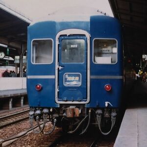 鉄道写真 ～ 寝台特急 日本海 客車 （89mm×89mm）