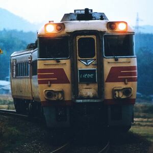 鉄道写真 ～ 特急 いそかぜ キハ181-9 気動車 （89mm×89mm）