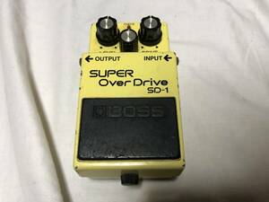 BOSS SUPER Over Drive SD-1 日本製 MADE IN JAPAN