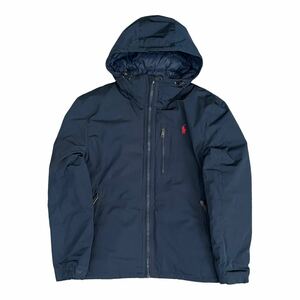 POLO Ralph Lauren ラルフローレン　ダウンジャケット　ネイビー　メンズXS/165 レディースM-Lサイズ程