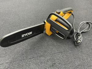 ★動作確認済み RYOBI CS-2501 リョービ 電気チェーンソー 電動チェーンソー チェンソー 切断機 現状品 工具 DIY 中古品 管理TO39