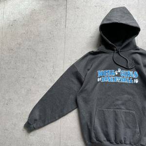 champion チャンピオン カレッジロゴ BUENA GIRLS プルオーバー パーカー チャコールグレー XL