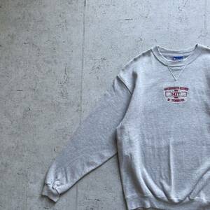 champion チャンピオン カレッジロゴ MIT クルーネック スウェット トレーナー グレー M