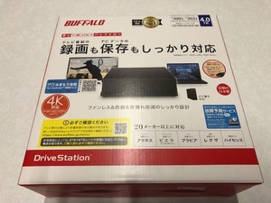 【新品】BUFFALO　外付けハードディスク　HD-NRLD4.0U3-BA　4.0TB