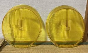 ポルシェ　ヘッドライト　黄色　イエロー　BOSCH　911　964　未使用　2個　2セット　ボッシュ　ロゴ　あり　貴重　レア