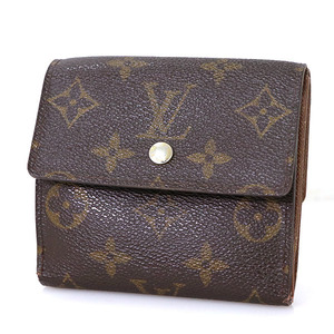 【ジャンク】ルイヴィトン LOUIS VUITTON モノグラム ポルトフォイユ・エリーズ M61654 二つ折財布 【xx】【中古】4000014800900937