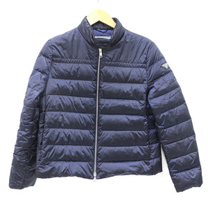 プラダ PRADA ダウンジャケット 29B830 ポリアミド100％・ダウン90％ ネイビー 表記サイズ42 【yy】【中古】4000065801300196