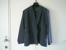 メンズ　未使用　ZIP FIVE　ジャケット＋パンツ　スーツ　セットアップ　ブルーグレー　M　クイックドライ素材_画像6