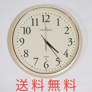 【送料無料】CASIO カシオ★電波時計★直径33cm★IQ-1000J