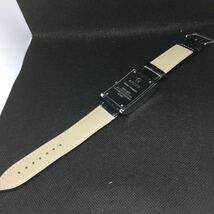 新品 未使用 AIGNER アイグナー クロノグラフ スクエア腕時計 A03100 稼働 革ベルト クォーツ 管理番号H884 K394A_画像5