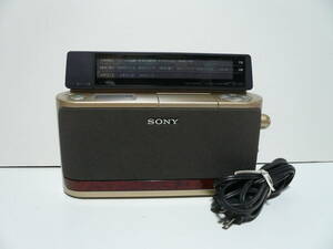 ★SONY ICF-A101 AM/FM 2バンドラジオ 電源コード付き