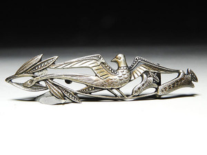 [ персик ] античный obi .: золотой . оригинальный серебряный ... гравюра цветы и птицы оригинальный серебряный печать 